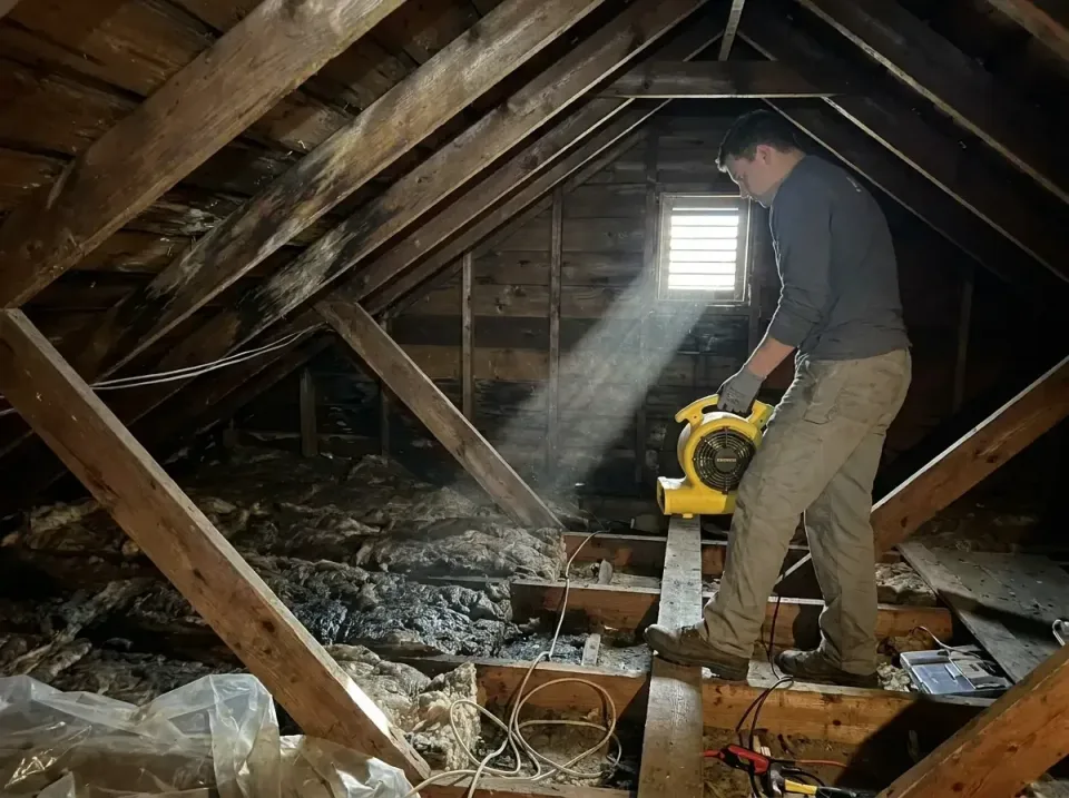attic-water-damage-drying-proc-007 — frequently asked questions, Emergency Water Extraction & 24/7 Flood Response in Coal Gr…